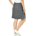 thumbnail image 6 of Woman Within Women's Plus Size Stretch Cotton Skort, 6 of 6