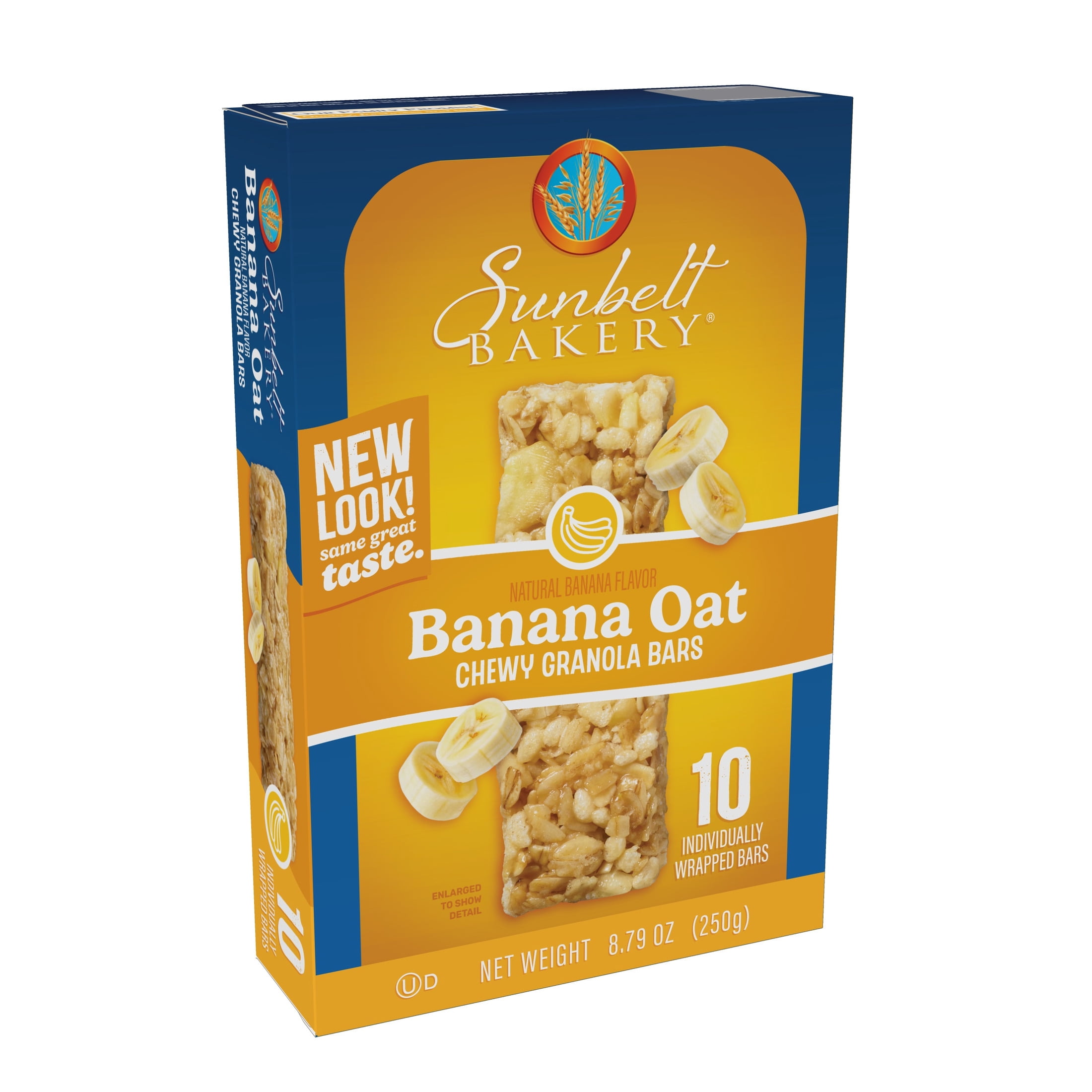 (4 pack) Chewy Granola Bars, Sunbelt Bakery Family Pack Banana Oat