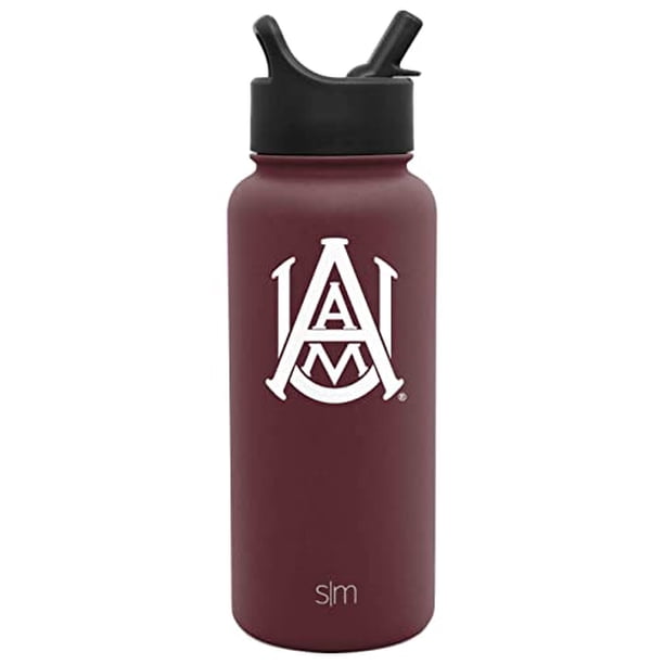 Botella de agua Simple Modern Summit Alabama A&M Bulldogs, 500 ml