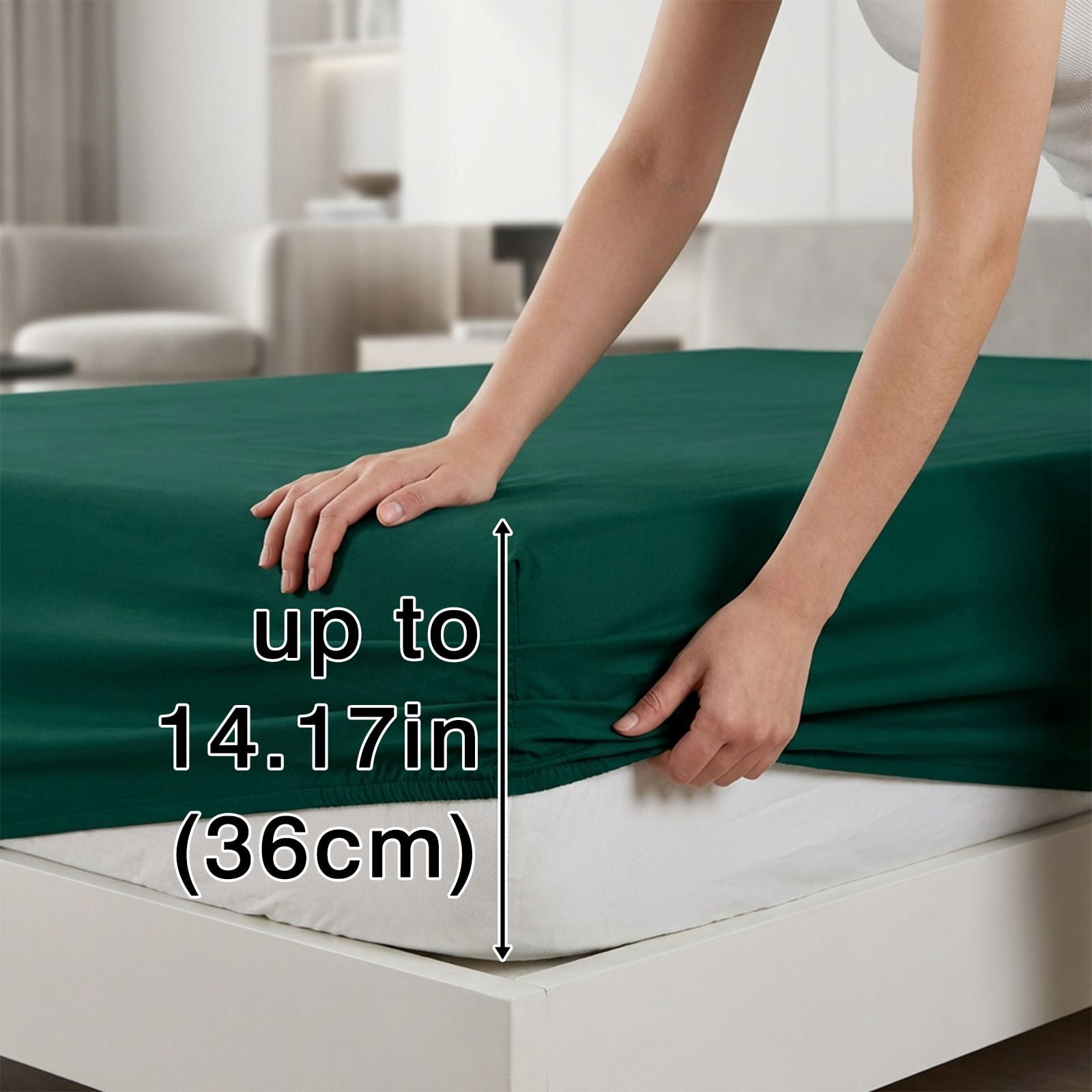 4Pcs Ultra-Soft 85g Sheet and Pillowcase Set, Soft Solid Color, Machine Washable, Suitable For All Seasons, Christmas Comfortable Bedding Set, Available For Single, Double, King, and Queen Beds