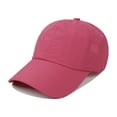 thumbnail image 2 of Toptie Criss Cross Ponytail Baseball Cap Mesh Quick-Dry Mesh Cooling Ponytail Hat for Women Outdoor Sports-Hot Pink, 2 of 8