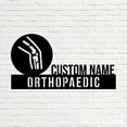thumbnail image 5 of Handmadetneonsign Orthopaedic Metal Nameplate, Doctor Desk Nameplate, Doctor Desk Name Plate Decor, 5 of 5