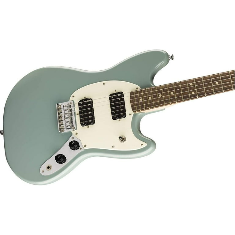 Squier Bullet Mustang HH Electric Guitar, Sonic Gray, Laurel