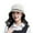 Milky White, variant on Women Beach Hat Knitted Hollow Out Round Hat Mesh Bucket Crochet Knitting Hat