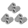 thumbnail image 2 of Oubit Sleeve Nut Threaded,10pcs Long Rod Nut Long Rod Nut Nut Remarkable Clarity, 2 of 9