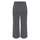 thumbnail image 4 of Pantalones de vestir de mujer de cintura alta y pierna ancha - Abotonados con bolsillos, corte informal entallado para el trabajo o la playa, 4 of 6