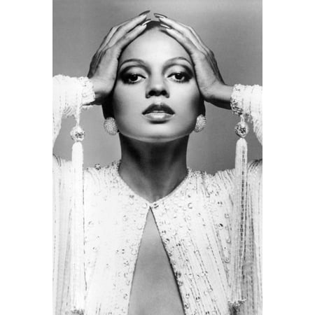 Diana Ross Hair Slicked Back Iconic Image 24x36 (Best Way To Slick Back Hair)