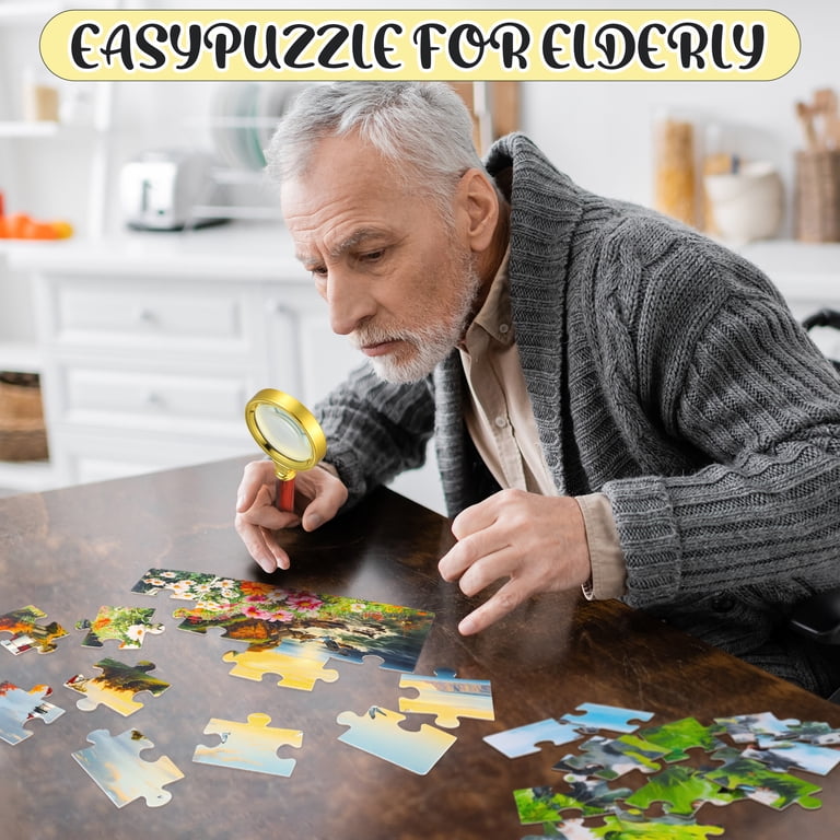 Armscye 4 Pack Large Piece Senior Puzzles With Storage photo 5