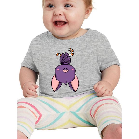 Cute Funbatty Sleeping. T-Shirt Infant -Image by Shutterstock,  6 Months