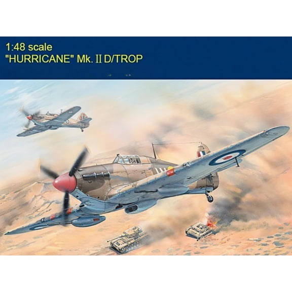 Hobbyboss 81780 1:48 "HURRICANE" Mk.ⅡD/TROP Assembly Model