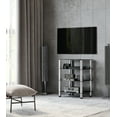 thumbnail image 2 of FITUEYES AV Component 4-Tier Media Stand Audio Rack Entertainment Shelves TV Stand for Video Components, Stereo Equipment and Gaming Consoles, 2 of 7