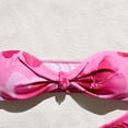 thumbnail image 4 of Hessimy Girls Coral Reef Beach Sport Wrap Around Bikini Two Piece Swimsuit(Hot Pink,10-11 Years), 4 of 8