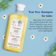Intea Camomila Kids Shampoo for Blonde Highlights – 8.5Oz Chamomile Shampoo Hair Lightener for Kids – Natural Extract Toddler Shampoo with No Silicones or Parabens