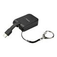 thumbnail image 2 of StarTech.com Compact USB C to HDMI Adapter - 4K 30Hz USB Type-C to HDMI Video Display Converter with Keychain Ring - USB-C DP Alt Mode to HDMI Monitor Dongle - Thunderbolt 3 Compatible (CDP2HDFC), 2 of 6