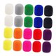 thumbnail image 3 of Juego de 10 micrófonos inalámbricos de largo alcance UHF, inalámbricos, de mano, dinámicos para voz. Multicolor 20 piezas, 3 of 9