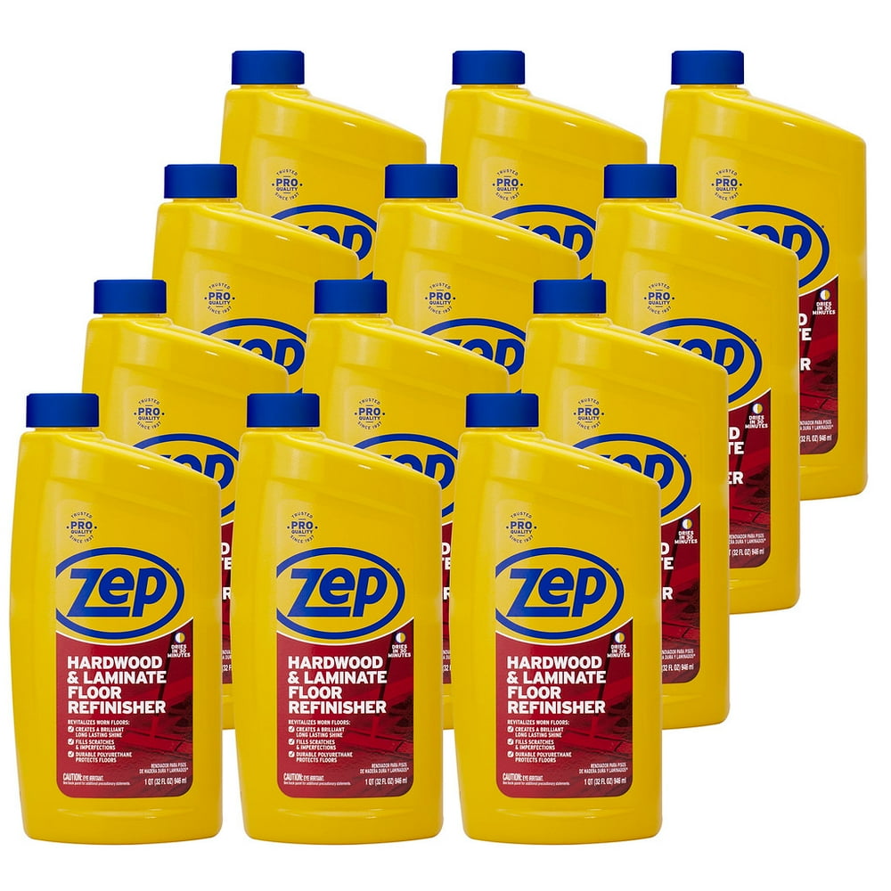 Zep 32 oz. Hardwood and Laminate Floor Refinisher ZUHFR32 (Case of 12