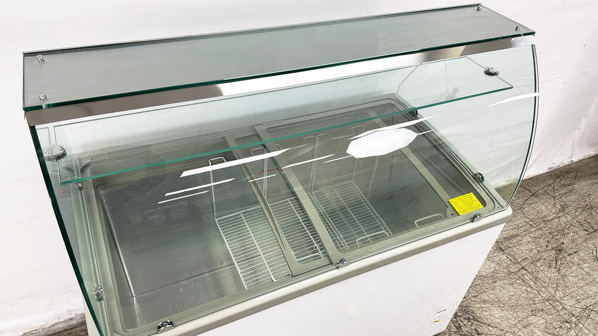 NSF 50 in. Gelato Freezer 13 Cu.Ft. Commercial Chest Freezer, Ice Cream Chest Freezer