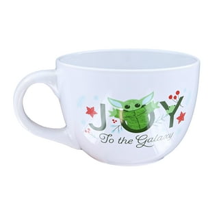 Silver Buffalo Star Wars Yoda Best Mom Ever Ceramic Mug | Holds 20 Ounces |  Toynk Exclusive