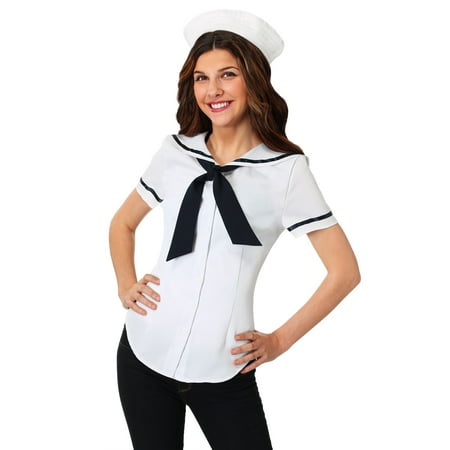 Womens Sweet Sailor Plus Size Costume Set