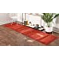thumbnail image 3 of Unique Loom Del Mar Tonal Design Area Rug 2' 7 x 10' Runner Terracotta/Red, 3 of 10