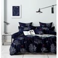 thumbnail image 1 of Royal Comfort Fitted Bedding Set - Dark Blue, 1 of 1