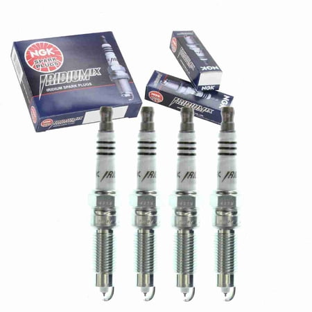 4 pc NGK 7554 Iridium IX Spark Plugs for Ignition Wire Secondary