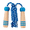Navy blue, variant on Jump Rope Kids, Adjustable Wooden Handle Skipping Rope For Fitness Training/Exercise - sky blue