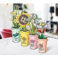 thumbnail image 2 of Mother'S Day Gift Flower Bouquet Building Kit Plant Series Potted Building Blocks Toy Gift Niuniu, 2 of 4
