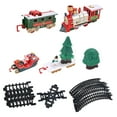 thumbnail image 6 of LOLIPPYY 1 Set of Christmas Train Toy Battery Operated Small Train Plaything With Track Christmas Gift, 6 of 7