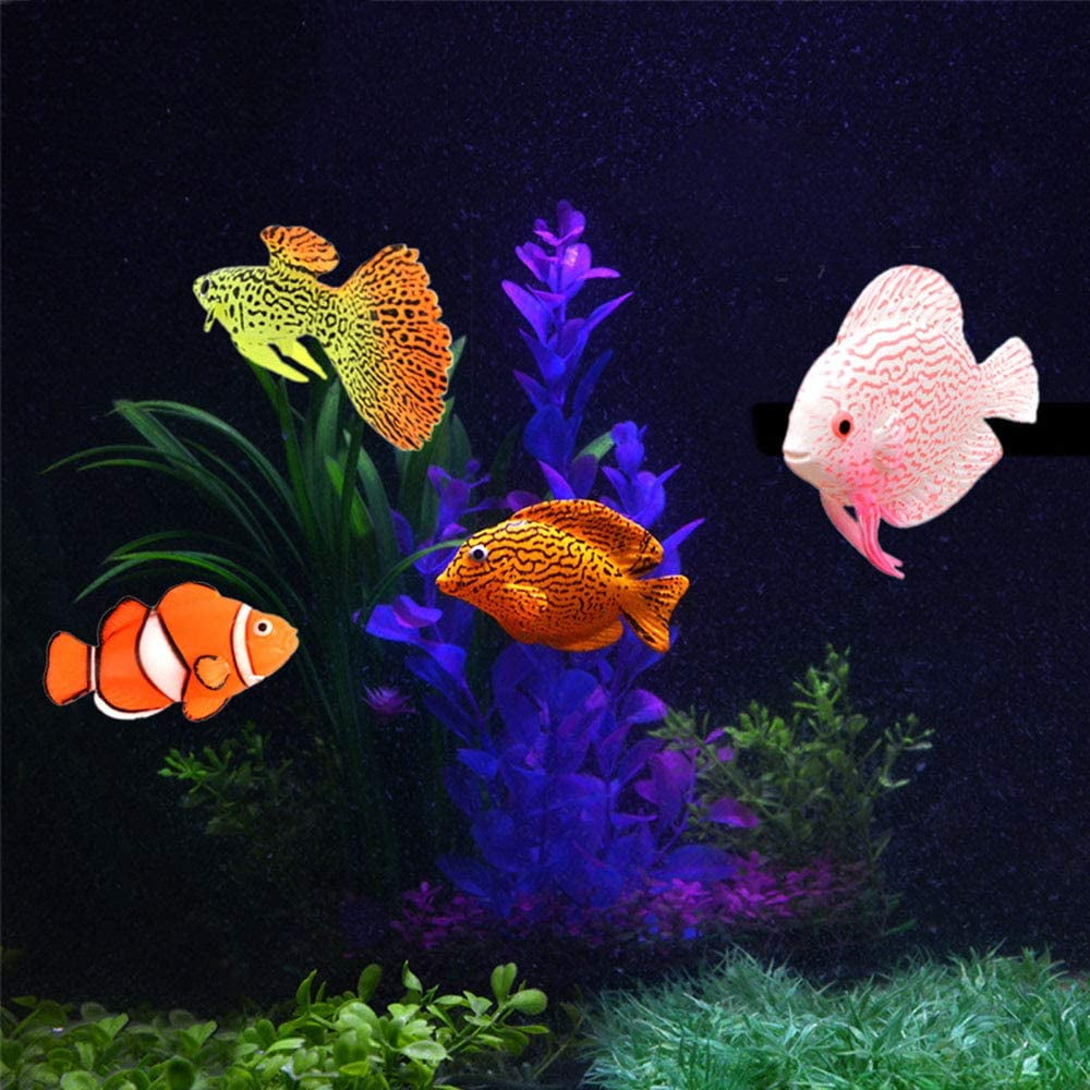 Aquarium Silicone Fake Fish Fake tropical Fish Plastic Sea