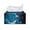 Butterfly Moon, variant on ZUXONGSY Shells Starfish Tissue Box Cover PU Leather Household Tissue Holder with Buttons Rectangular Tissue Box Cover Easy to Clean Tissue Box Holder for Table, Dresser, Countertop