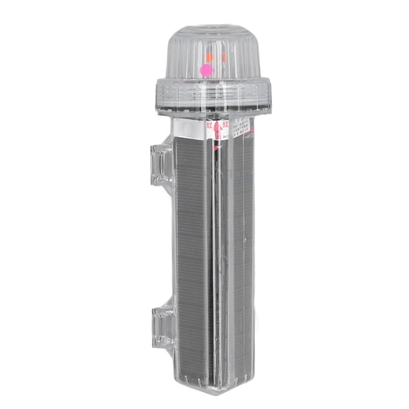 Solar Warning Light, Magnetic Switch, Waterproof Flashing Signal Lamp for Construction Site Nighttime Fishing Boat
