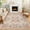 Rice camel, variant on GlowSol 2x6 Rice Camel Washable Vintage Floral Runner Rug, Non Slip Low Pile Rug for Hallway Kitchen Bedroom