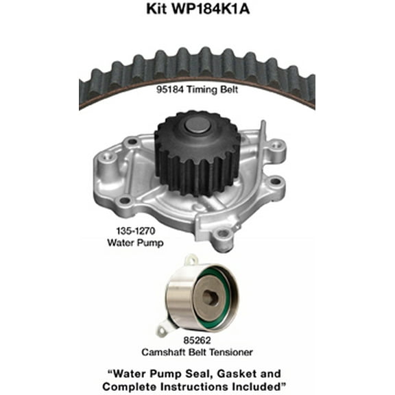 Dayco WP184K1A - Engine Timing Belt Kit with Water Pump Fits select: 1990-1995 ACURA INTEGRA