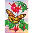 thumbnail image 2 of Cuadros Decorativos 5D DIY parcial taladro en forma especial diamante pintura flor mariposa (YXC416) Wdftyju embutido en tela, 2 of 8