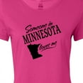 thumbnail image 4 of Inktastic Someone in Minnesota Loves Me Women's T-Shirt, 4 of 5