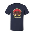 thumbnail image 2 of Wild Bobby, Life is Better with My Daschund Cute, Dog Lover, Men Graphic Tee, Navy, Medium, 2 of 4