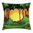 thumbnail image 1 of Ambesonne 18" x 18" Beige Polyester Decorative Pillow Cover, 1 of 2
