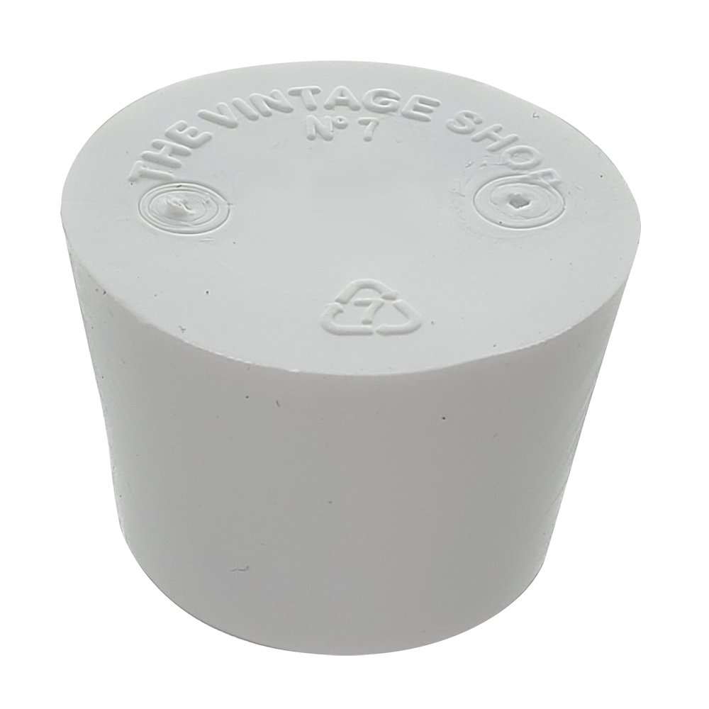 Solid Rubber Stopper Size 7