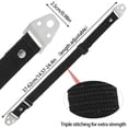 thumbnail image 4 of Pcapzz 1 Pair of TV Anchor Strap for Baby Proofing/Secure Wall-mounted Anti-Tip Kit Earthquake Resistant TV Safety Straps for Flat Screen TVs Dresser Cabinet, 4 of 9