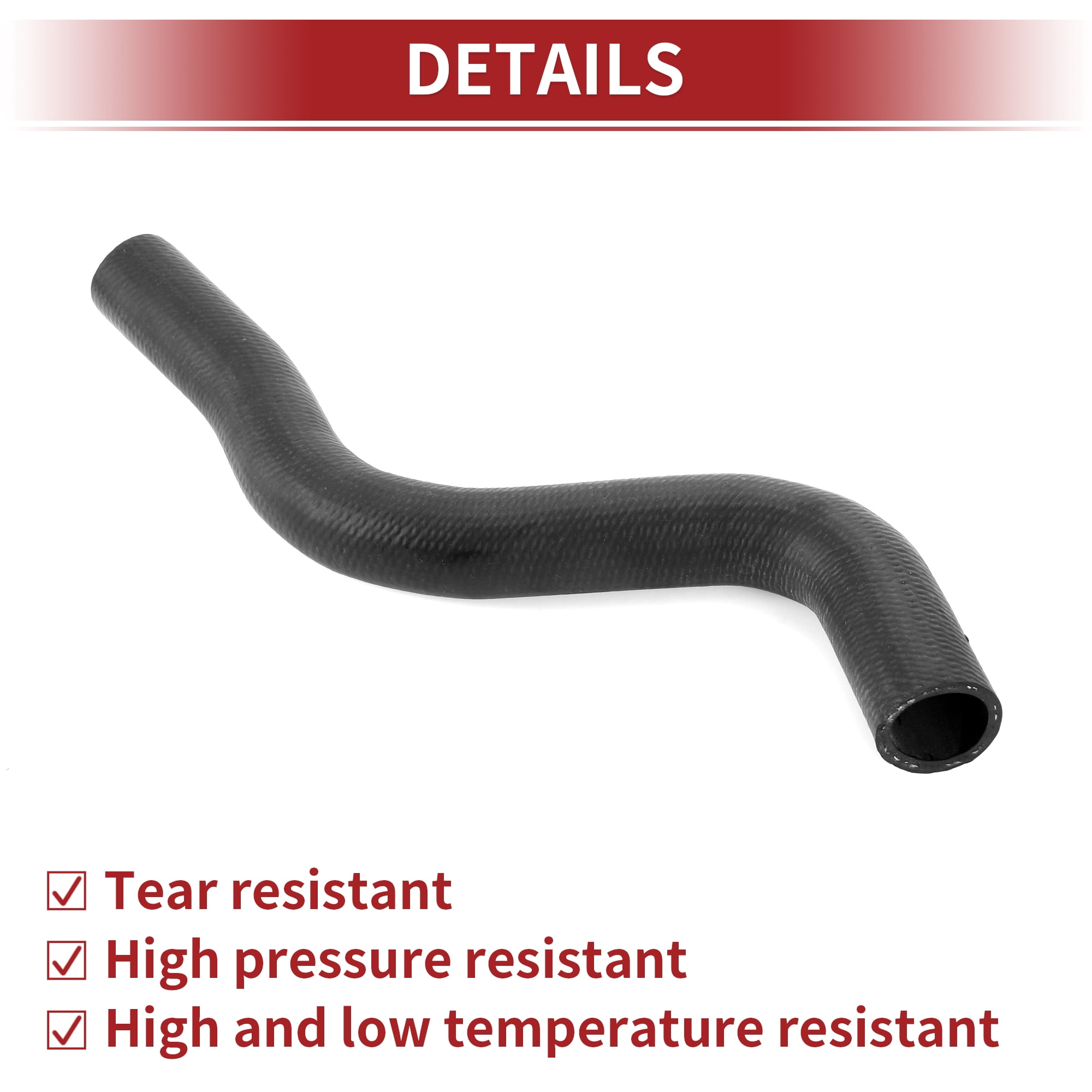 Unique Bargains Radiator Hose Coolant Water Hose For Honda Accord 2013-2017 No.195015A2A01