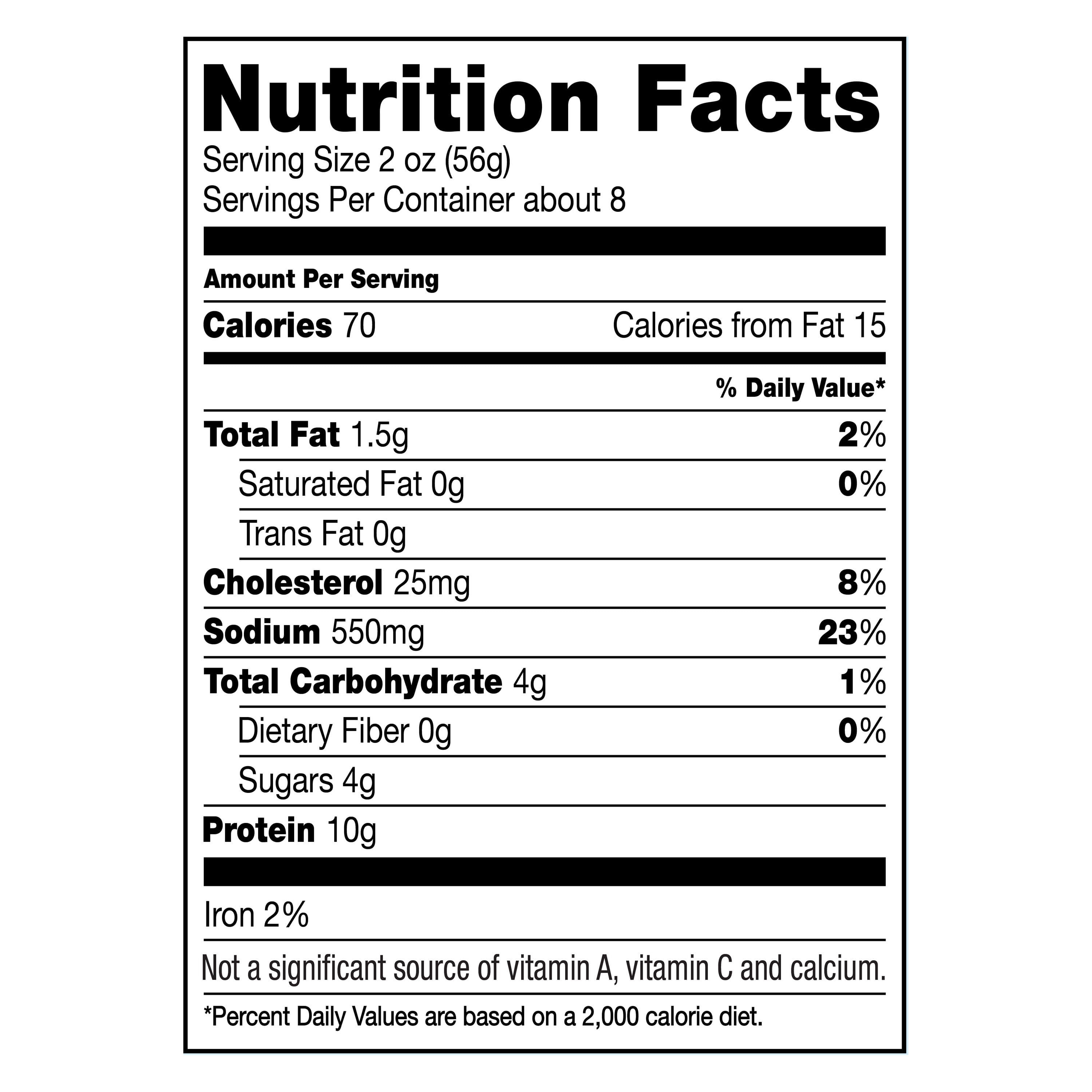 Great Value Thin Sliced Honey Ham Lunchmeat, Family Pack, 16 oz Plastic Tub, 10 g of Protein per 2 oz Serving