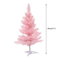 thumbnail image 3 of 17.8" Christmas Tree Table Decorations with LED, Mini Artificial Christmas Tree Tabletop Small Xmas Tree for Holiday Indoor DIY Christmas Decor, 3 of 7