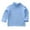Light Blue, variant on Coerni Toddlers Baby Boys Girls Basic Solid Crewneck T-Shirt Cotton Mock Neck Long Sleeve Tops Blouse Fall Winter Clothes