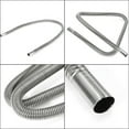 thumbnail image 4 of sweethay Tubo de calentador de coche de 25mm y 150cm, conducto de ventilación de aire de acero inoxidable, Conector de tubo de escape de Vehículos, repuestos y accesorios Mis, 4 of 6