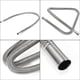 thumbnail image 5 of Sidaley Tubo de calentador de coche de 150cm conector de tubo de escape de estacionamiento de ventilación de aire de acero inoxidable con 2 Vehículos, repuestos y accesorios Mis, 5 of 6