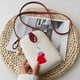 thumbnail image 4 of Bolso con tarjetero para mujer, bolso diario ligero de piel sintética para mujer, color blanco, 4 of 8