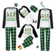thumbnail image 1 of Pijamas familiares a juego de Navidad I Will Be Gnome para Navidad conjunto de pijamas de cuadros verdes, 1 of 3