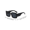 thumbnail image 2 of WEUVEB Gafas De Sol Cuadradas Negras Para Mujer Con Estructura Resistente Ideal Para Uso En Exteriores, 2 of 8