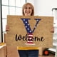 thumbnail image 2 of American Independence Day Floor Mat Crystal Velvet Printed Flag Floor Mat Festival Decorative Carpet Home Decor, 2 of 9